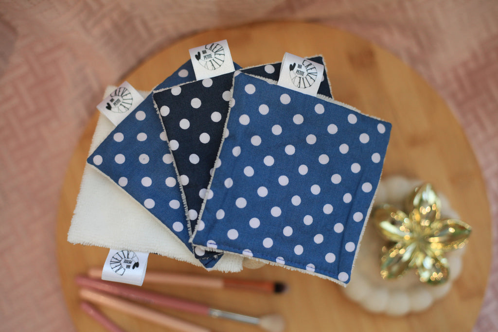 Lingettes réutilisables nuances d’hiver