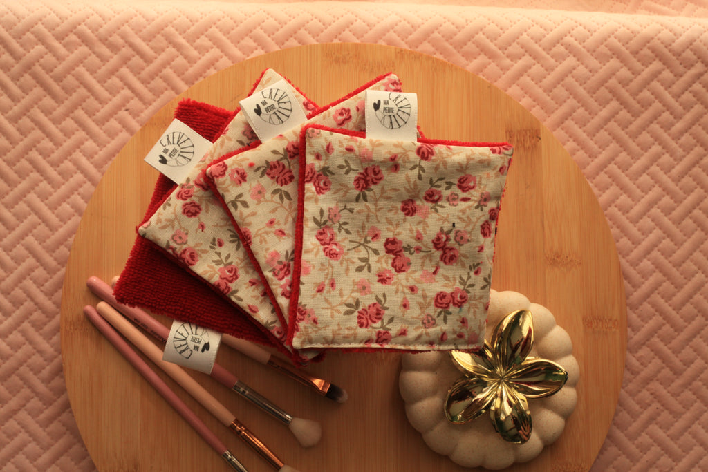 Lingettes réutilisables nuances d’automne