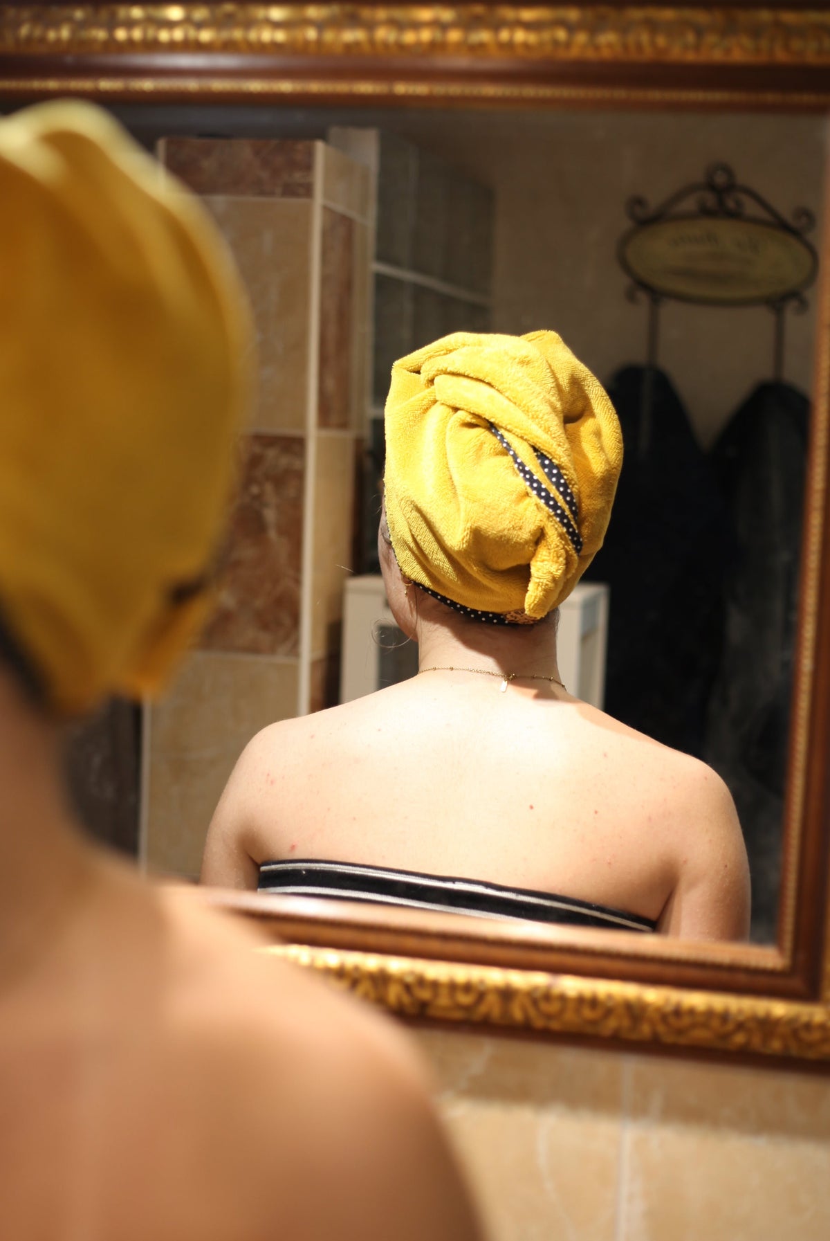 Serviette turban