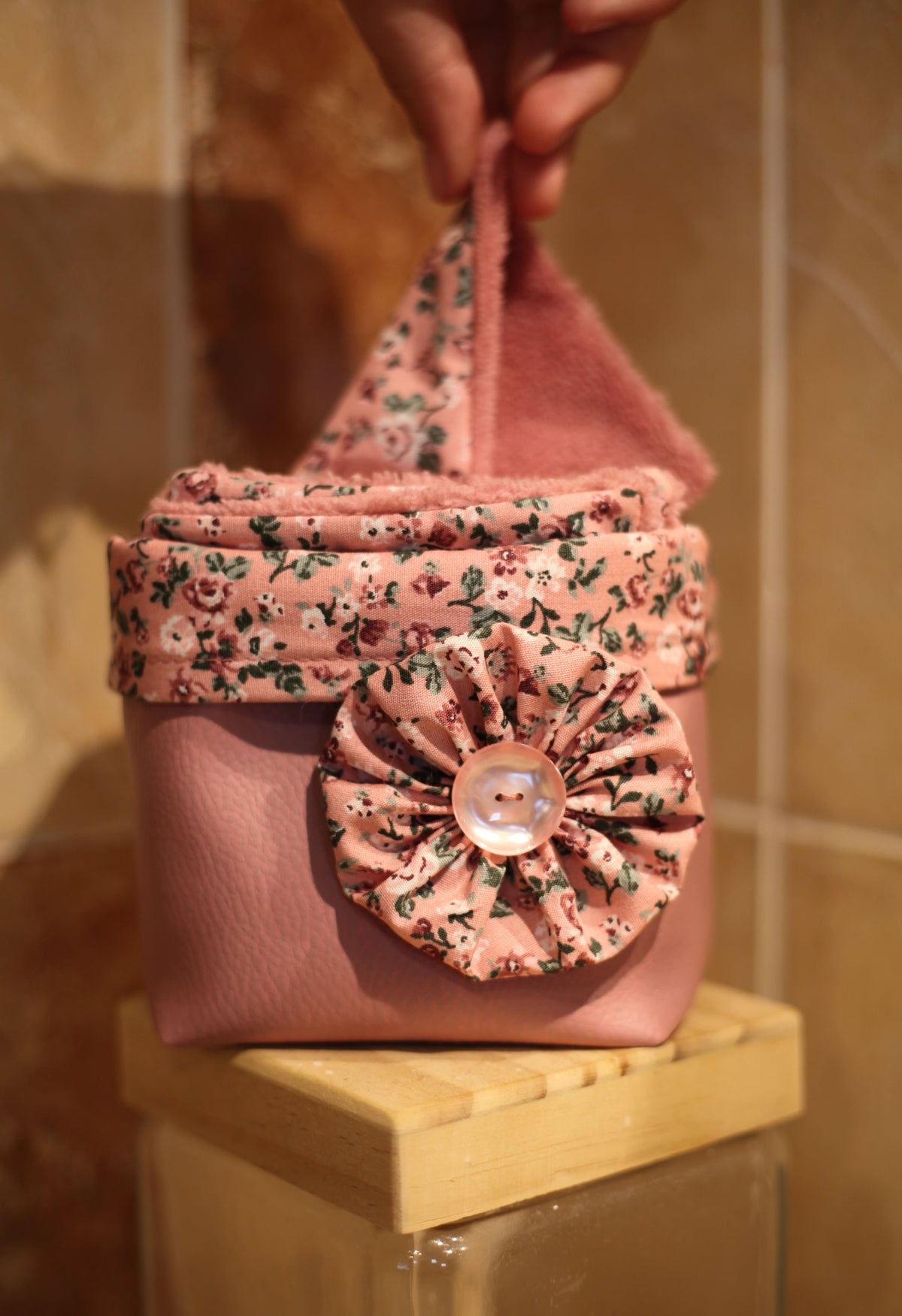 Panier de lingettes démaquillantes