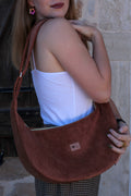 Le Gardénia - Grand sac demi-lune